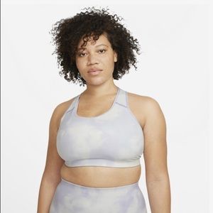 Nike Swoosh Plus size IconClash  Light Tistle Bra 1X